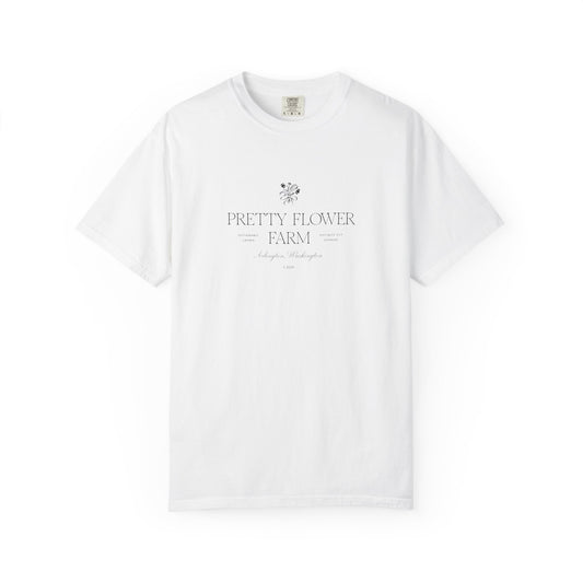 Pretty Flower Farm Unisex Garment-Dyed T-shirt