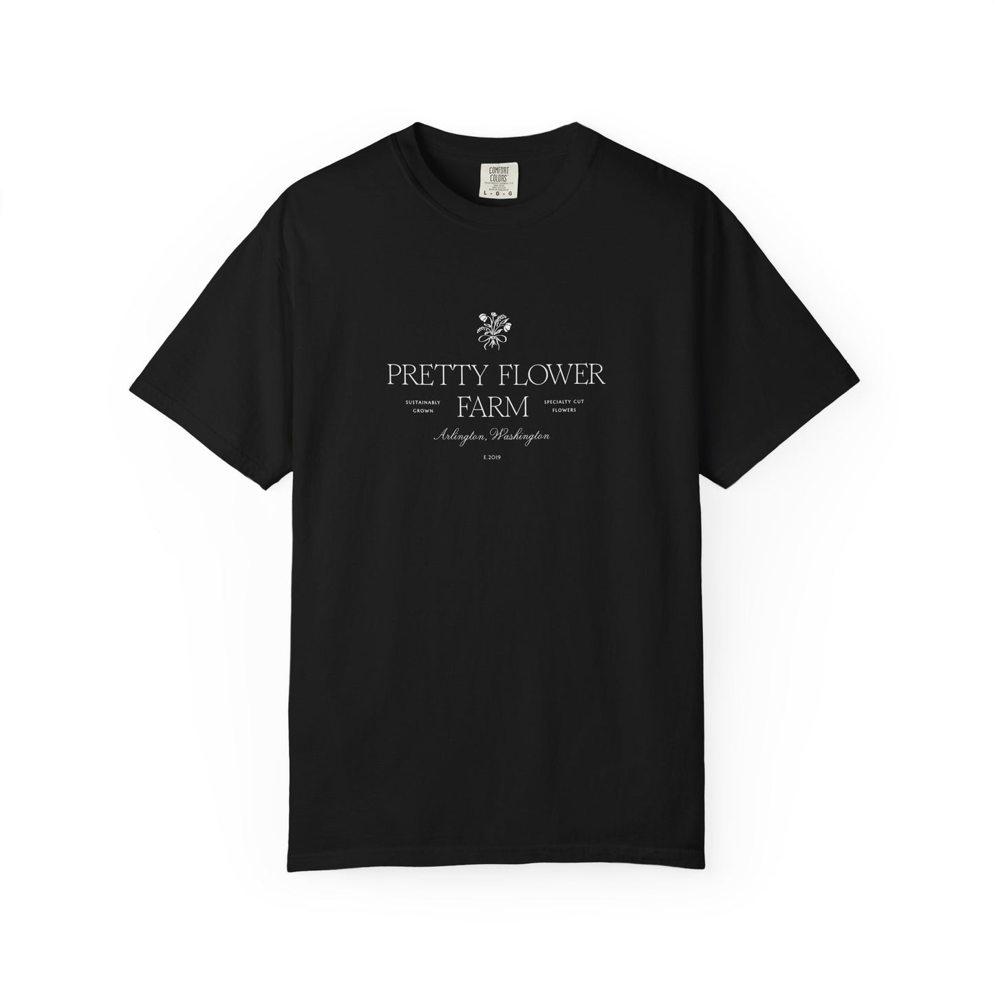 Pretty Flower Farm Unisex Garment-Dyed T-shirt