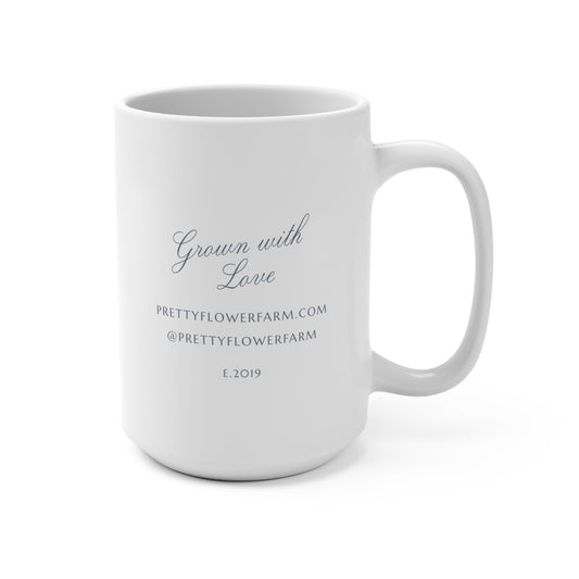Pretty Flower Farm Mug - 15oz
