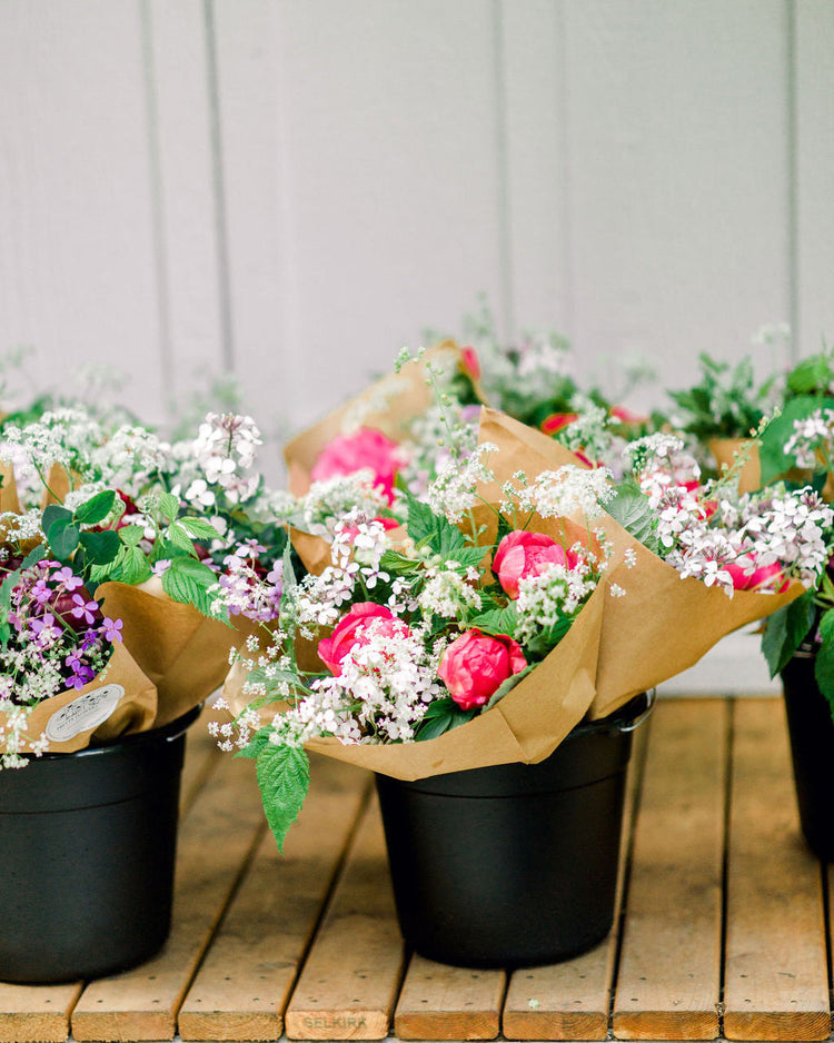 DIY Flower Buckets