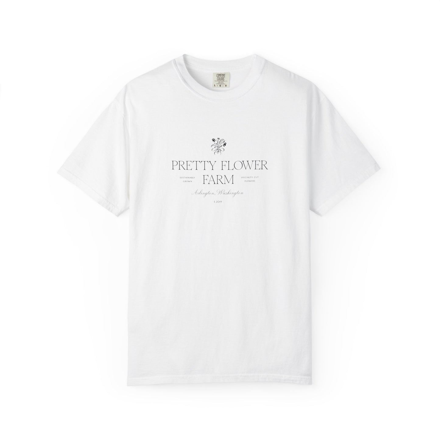 Pretty Flower Farm Unisex Garment-Dyed T-shirt