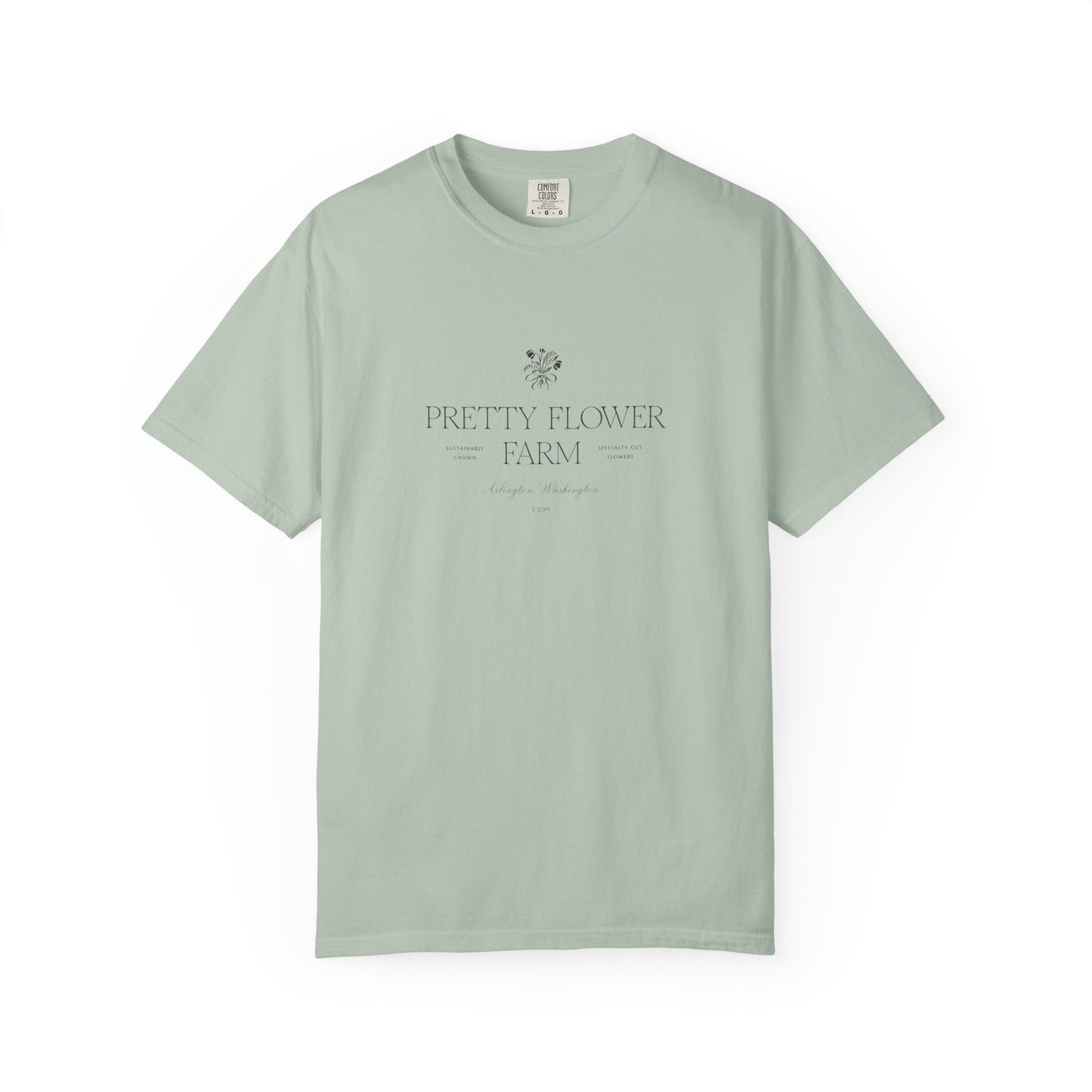 Pretty Flower Farm Unisex Garment-Dyed T-shirt