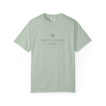 Pretty Flower Farm Unisex Garment-Dyed T-shirt