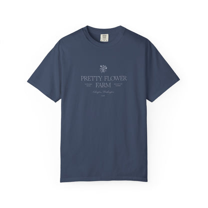 Pretty Flower Farm Unisex Garment-Dyed T-shirt