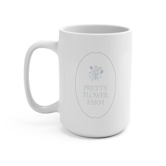 Pretty Flower Farm Mug - 15oz