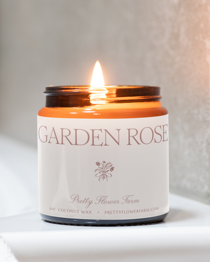 Pretty Flower Farm Candles