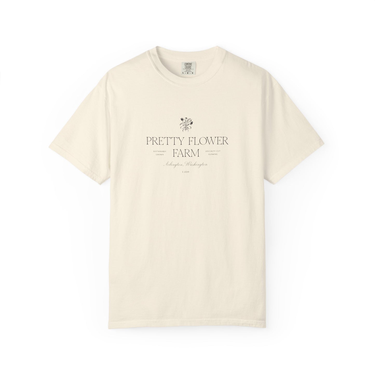 Pretty Flower Farm Unisex Garment-Dyed T-shirt