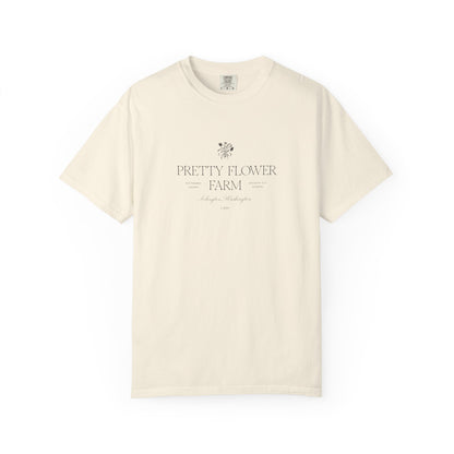 Pretty Flower Farm Unisex Garment-Dyed T-shirt
